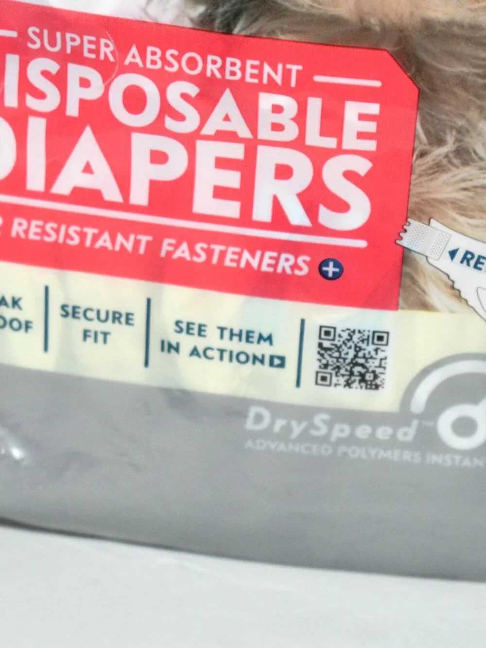 Paw Inspired Female Dog Diapers, XS, 32 Count, Disposable, Leakproof Incontinenc